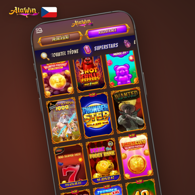Přes 10 000 kasinových slotů dostupných v mobilní aplikaci Alawin Casino