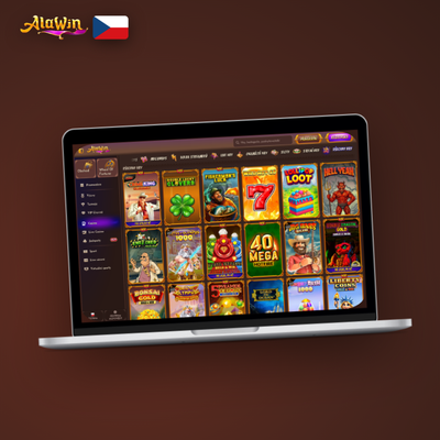 Alawin Casino desktop verze ve fullscreen s živým krupiérem u rulety