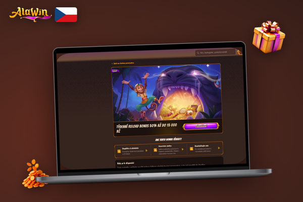 Alawin Casino reload bonus odmění věrné hráče pravidelným navýšením vkladu