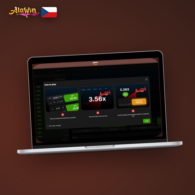 Sportovní sázky a Aviator crash hra v mobilní aplikaci Alawin Casino na 35+ sportů