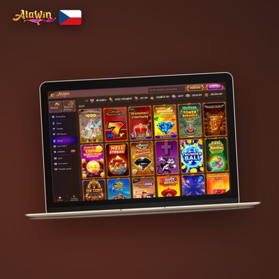Alawin Casino na PC přes webový prohlížeč bez instalace a nastavování